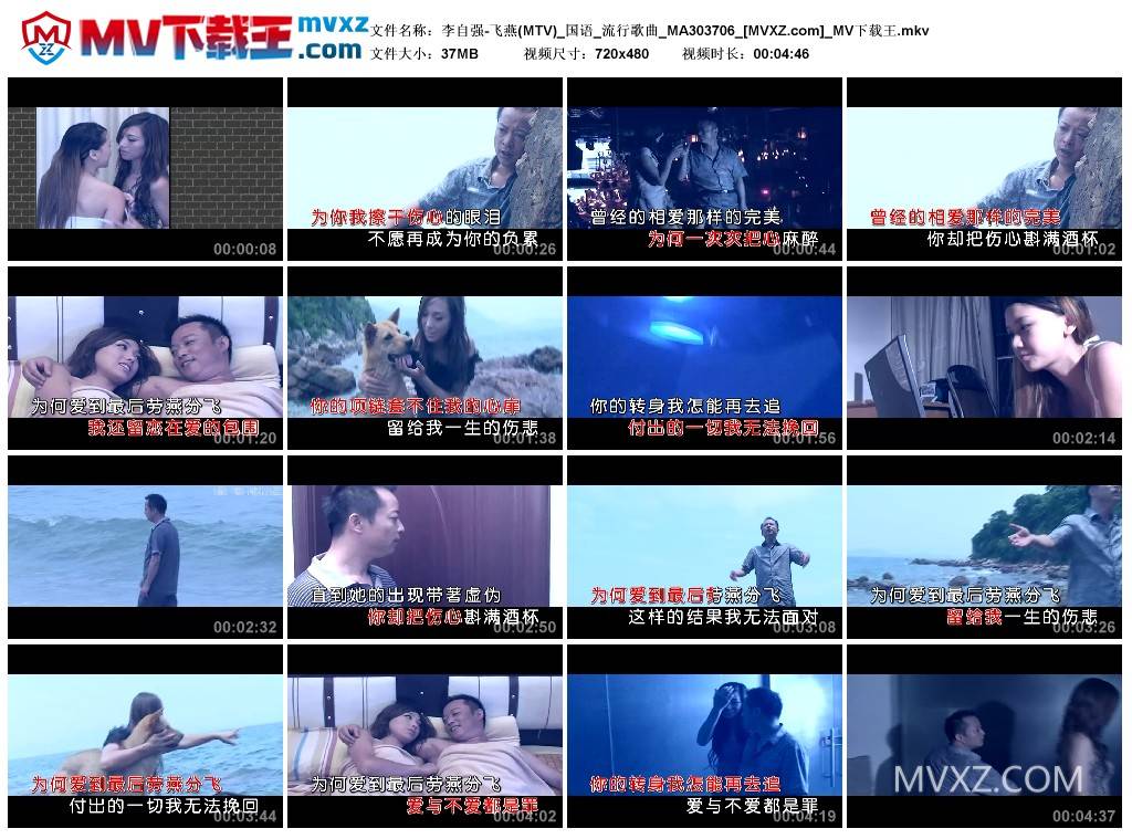 李自强-飞燕(MTV)_国语_流行歌曲_MA303706